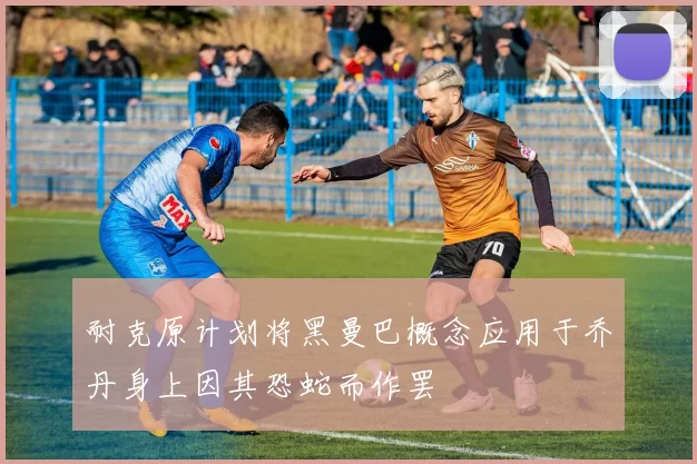 耐克原计划将黑曼巴概念应用于乔丹身上因其恐蛇而作罢